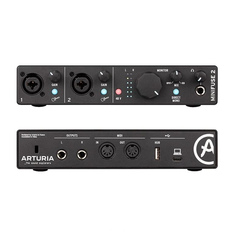 Minifuse 2 Black - Interfaz de audio USB-C