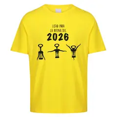 IMPRESIONARTE - Polo Año Nuevo2026 Rutina FIT 100% algodon amarillo