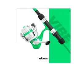 OKUMA - Caña de pescar vibe verde