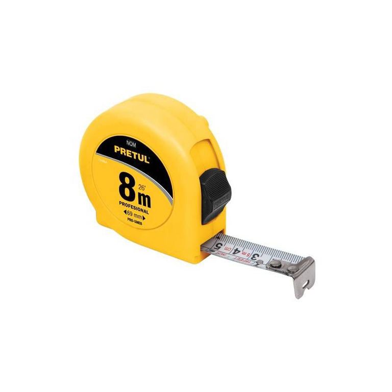 Wincha Flexible X 8 Mts 21603 - Amarilla