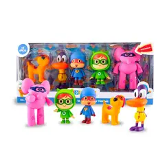 POCOYO - Set de Figuras Articulables y sus Amigos 5pcs
