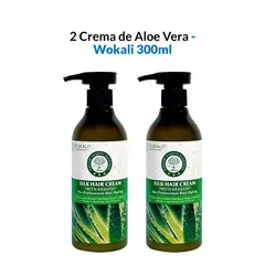 WOKALI - 2 Crema de Aloe Vera 300ml -