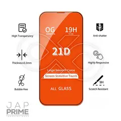 GENERICO - Mica Vidrio Templado 9D 21D para iPhone 6 7 8