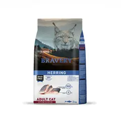 BRAVERY - Herring Gatos Esterilizados Adultos 2 Kg