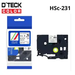 BROTHER - Cinta compatible HSc-231 Termocontraible (11.7mm x 1.5 mts)