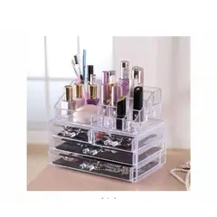 GENERICO - Organizador acrílico de maquillaje de Calidad