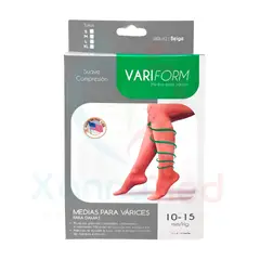 GENERICO - MEDIA DE SUAVE COMPRESION 10-15 mm/Hg - VARIFORM - TALLA S