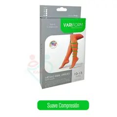 IMPORTADO MC - MEDIA DE SUAVE COMPRESION 10-15 mm/Hg - VARIFORM - TALLA L