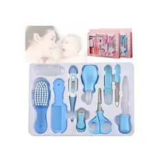 GENERICO - Set Baby Care Higiene para Bebes Cortauñas 10 PZ.PARA NIÑO