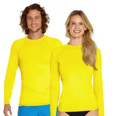 GENERICO - Polo Natacion Ropa de baño Amarillo - Talla desde 16 hasta XL