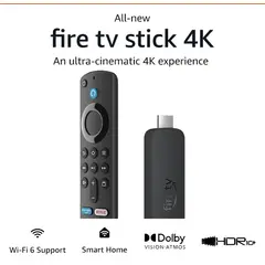 AMAZON - Stick Tv 4k - ultima generacion - wifi6 - juegos