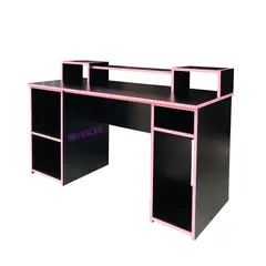 TEMEL - Escritorio GAMER en Melamina Mesa Gamer Juegos