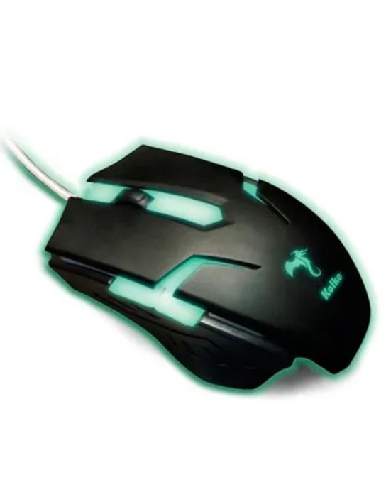 MOUSE GAMER TITANIUM CON BASE METALICA KMG-503 DRAGON SERIES