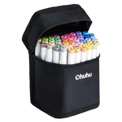 OHUHU - Honolulu. Set de 48 marcadores de alcohol mid-tone