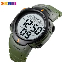 SKMEI - Reloj 1560 10atm Batería 10 años ARMY GREEN