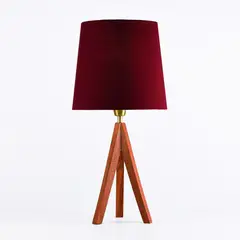 GENERICO - Lámpara de mesa Triana Guinda