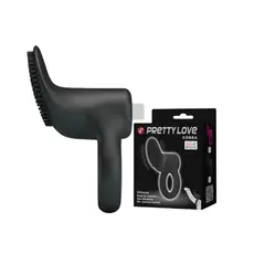 GENERICO - ANILLO VIBRADOR PRETTY LOVE COBRA RING Y ESTIMULADOR DE CLÍTORIS
