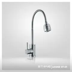 STONE - MEZCLADORA P/COCINA AL MUEBLE LOUISE ST-01 CROMADO