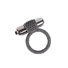 GENERICO - ANILLO VIBRADOR SINGLE BULLET ESTIRABLE Y FLEXIBLE