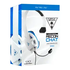 TURTLE BEACH - Audifonos Gaming Recon Chat Ps4 Xbox One Y Celular Blanco