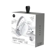 RAZER - Audifono Gamer C/Microf Barracuda X Wireless 7.1 Mercury White