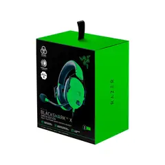 RAZER - Audifono Gamer C/Microf Blackshark V2 X 7.1 Green Edition Model