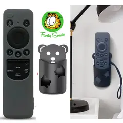 SIKAI - Funda Para Control Remoto Samsung 2023 Smart - Plomo Oscuro + Soporte