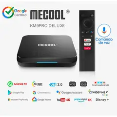 MECOOL - Km9 Pro Deluxe 32GB Google Certificado Android 10