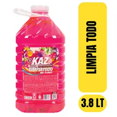 GENERAC - LIMPIATODO LÍQUIDO AROMA MIL FLORES KAZVEL 3.8 LTS