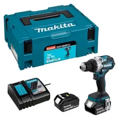 MAKITA - Taladro Atornillador 1/2" 18V BL Incl 2 Bat + Carg DDF489RTJ