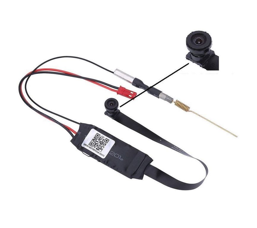 Camara Espia Wifi Modulo Angular 120° - Video en vivo Para Celular
