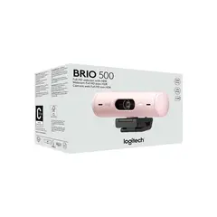 LOGITECH - Camara Brio 500 Fhd 1080P Usb-C Rose