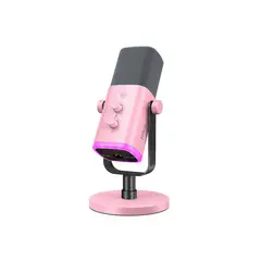 FIFINE - Micrófono Dinamico Am8 Pink Dinámico