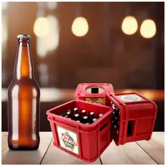 GENERICO - Abridor Adorno Modelo Caja de Cerveza x1