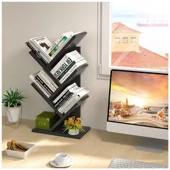 VENTITAS HOME - Librero Zara Negro