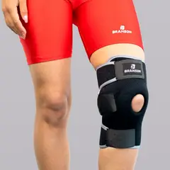 BRANSON - Rodillera Velcro Afelpado