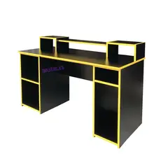 TEMEL - Escritorio GAMER en Melamina Mesa Gamer Juegos