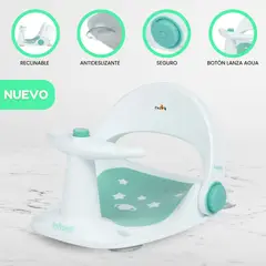 INFANTI - Asiento de Ducha para Bebés «INFANTINO» Green