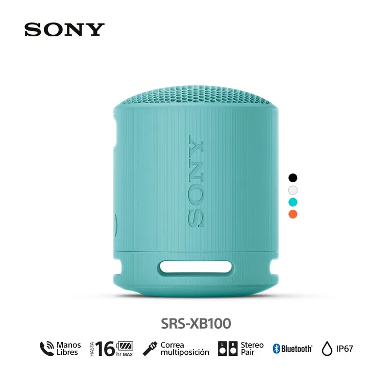 Parlante inalámbrico portátil SRS-XB100 Azul