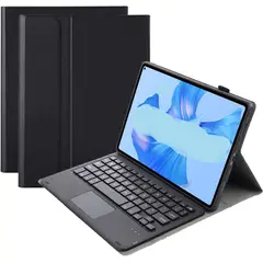 GENERICO - Funda con Teclado Bluetooth para Tablet Xiaomi Redmi Pad SE 11 Negro