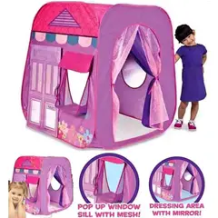EVERBEST - Carpa de Juego Boutique de Niña Morado 104 x 92 cm