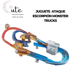 HOT WHEELS - JUGUETE ATAQUE DEL ESCORPIÓN MONSTER TRUCKS