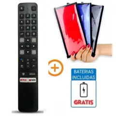 UNIVERSAL - Control Remoto Tcl Generico Smart Modelo RC901V Pilas