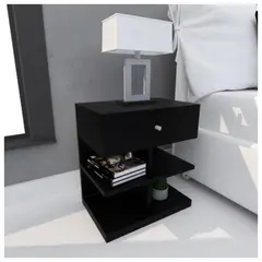 VENTITAS HOME - Velador Gales Color Negro
