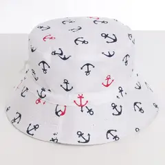 KAST PE - Bucket hat Gorro para niño Modelo Marinero 4 a 6 años - 54 cm