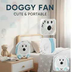 GENERICO - VENTILADOR DE ESCRITORIO KAWAII 2 NIVELES