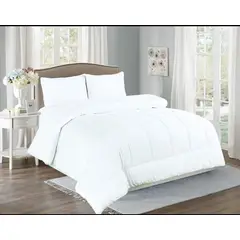 CASATEX - EDREDÓN BLANCO 100% ALGODÓN QUEEN