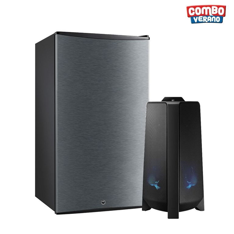 Frigobar 90LT con llave REFR-AGH08 - Torre de Sonido MX-T40