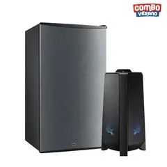 AGHASO - Frigobar 90LT con llave REFR-AGH08 - Torre de Sonido MX-T40