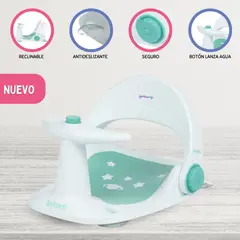 INFANTI - Asiento de Ducha para Bebés «INFANTINO» Green
